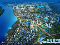 西江新城土地利用规划图