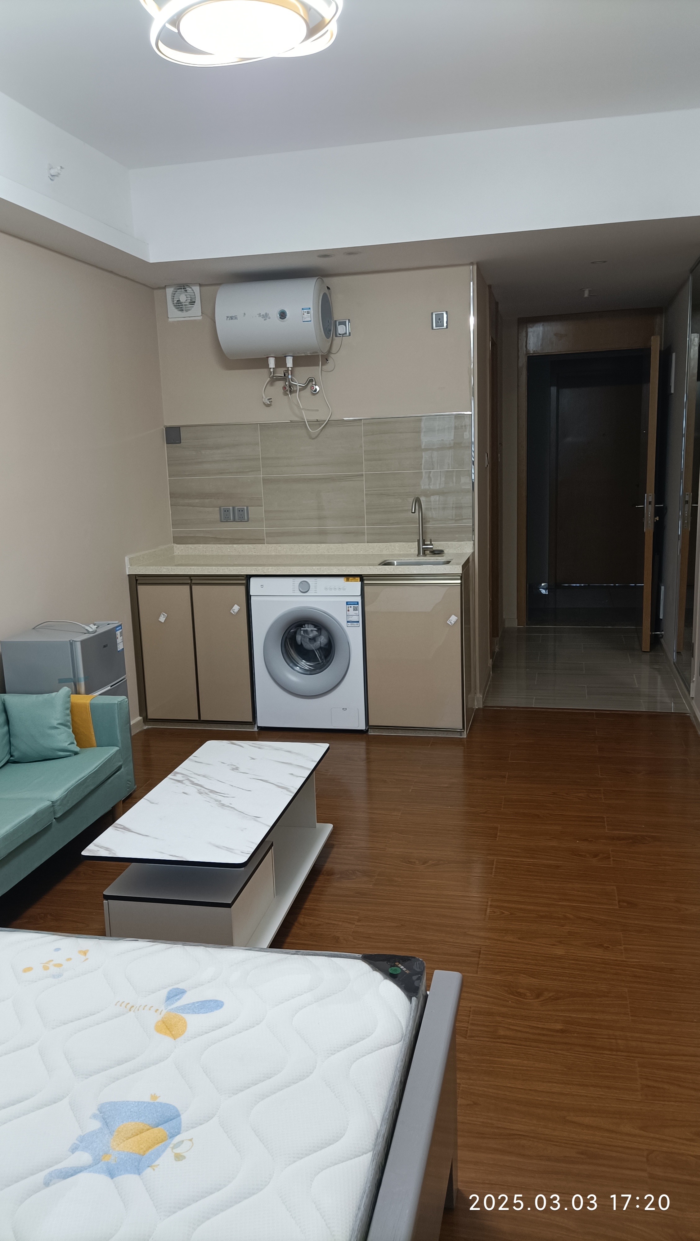 笋！勤天汇全新装修未住过，1000元包物业费和公摊水电费，家私家电齐全拎包入住