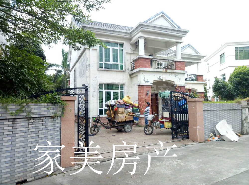 河江别墅花园260方 田园山庄独栋别墅 无按揭无抵押过户方便随时看房